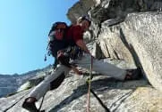 Alpine climbing
